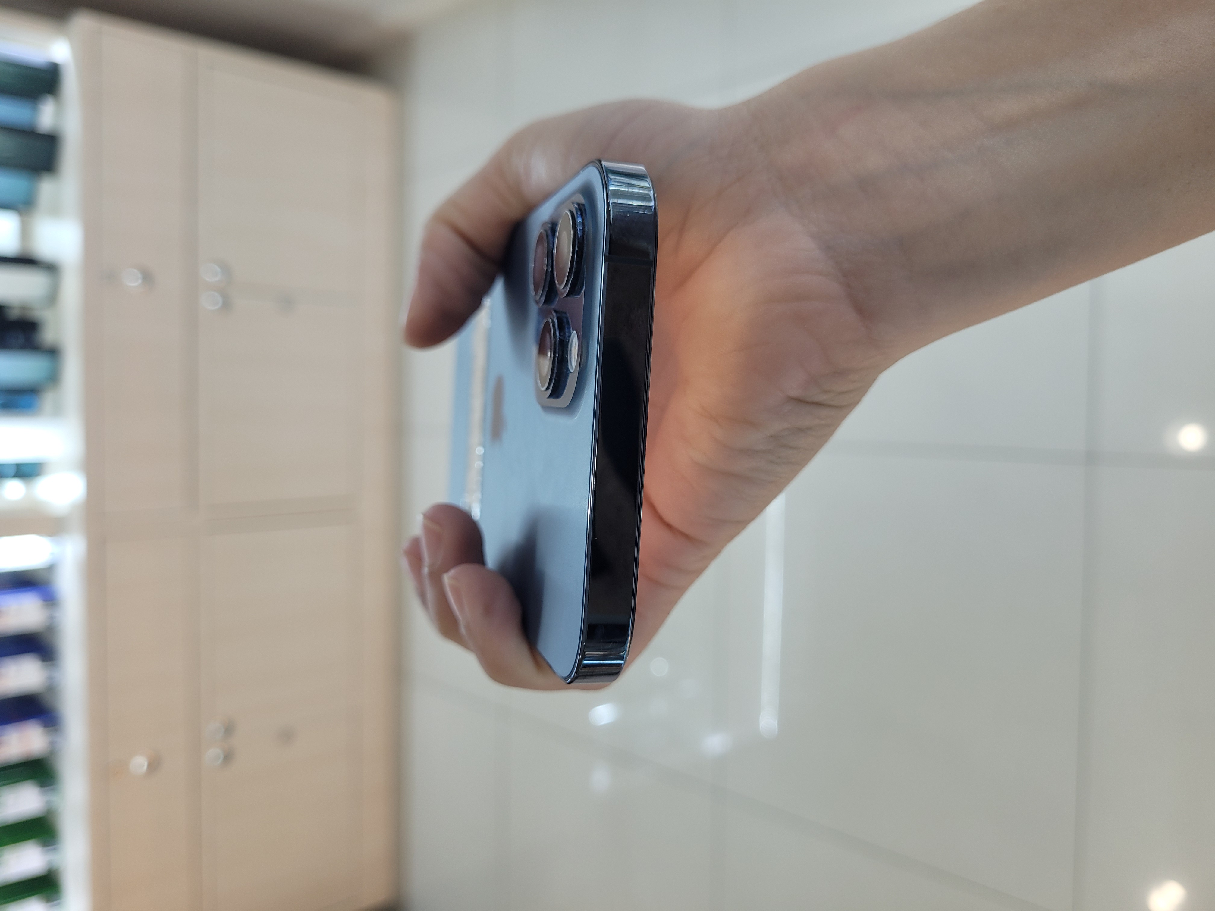 Iphone 12promax 256gb แบต87% สีฟ้า