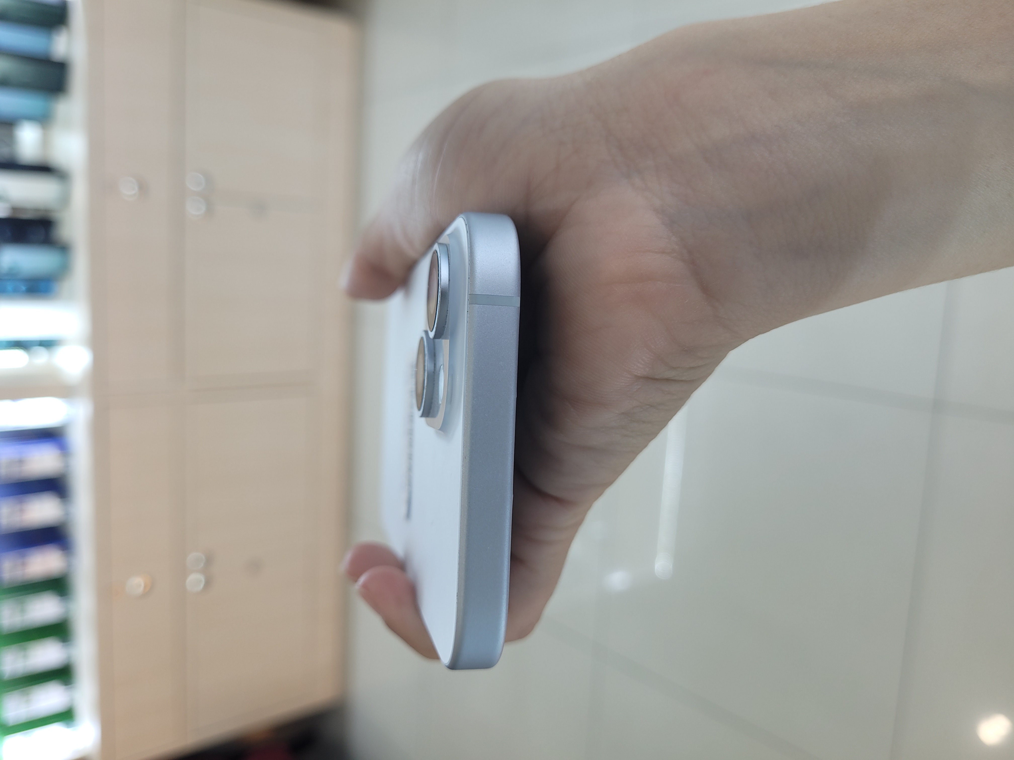 Iphone 15 128gb แบต92% สีฟ้า