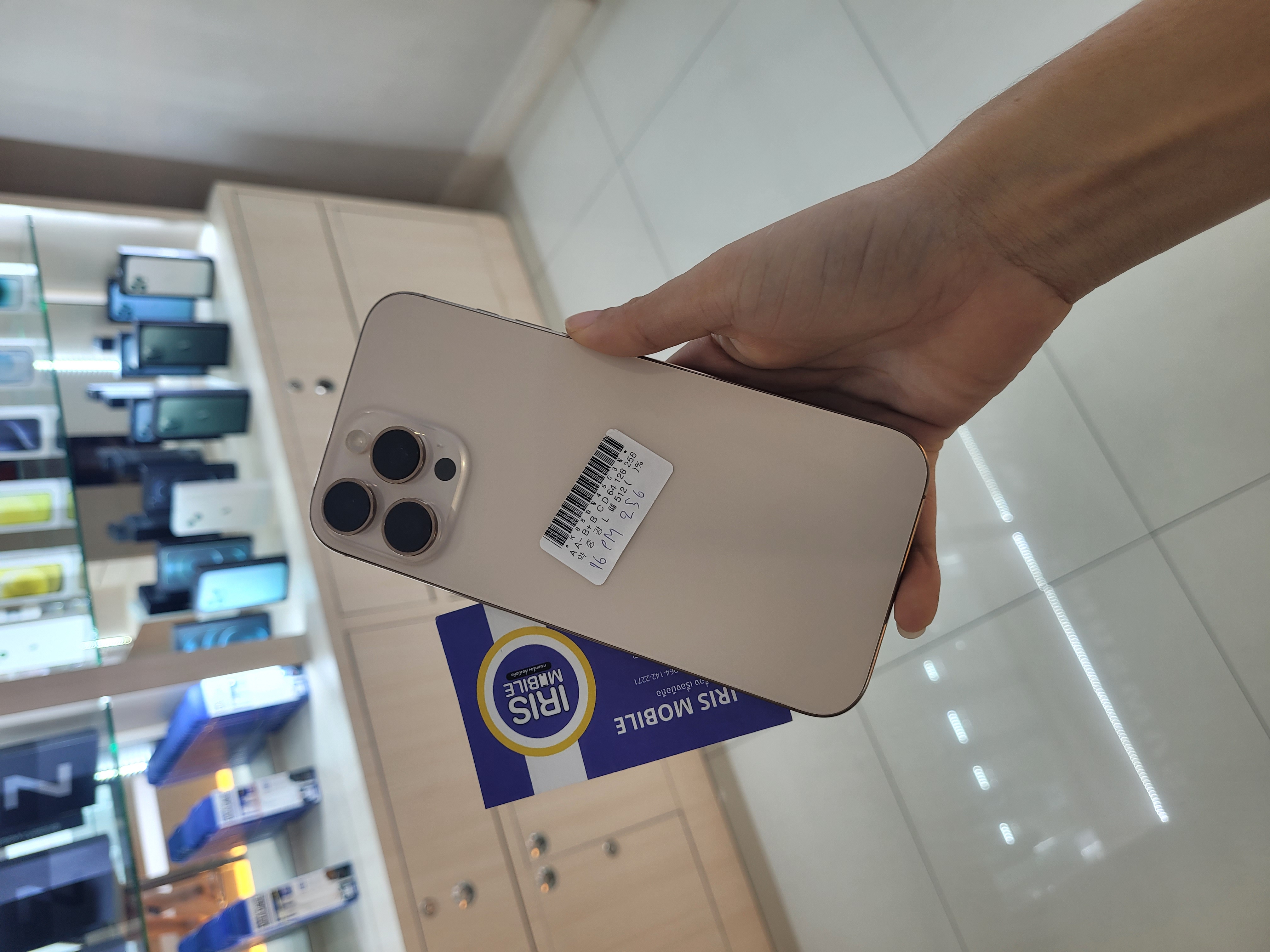 Iphone 16promax 256gb แบต96% สี Glod